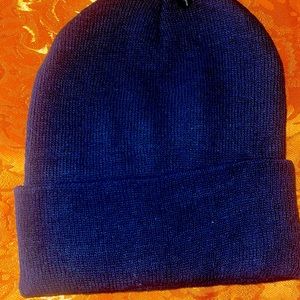 Blue winter hat